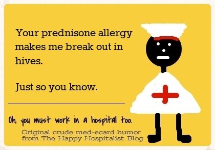Prednisone what does it do break out